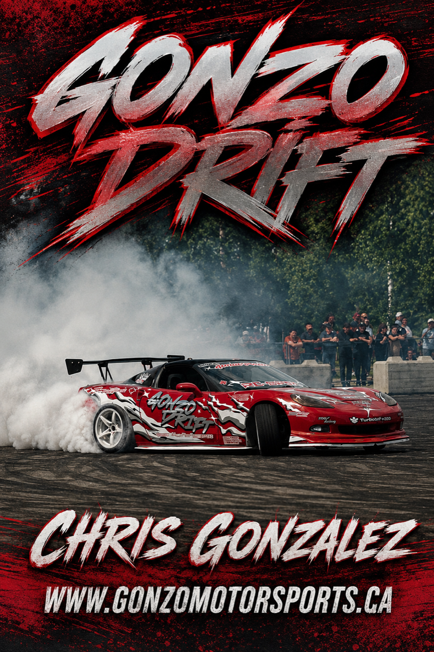 Gonzo Drift Poster - Chris Gonzalez